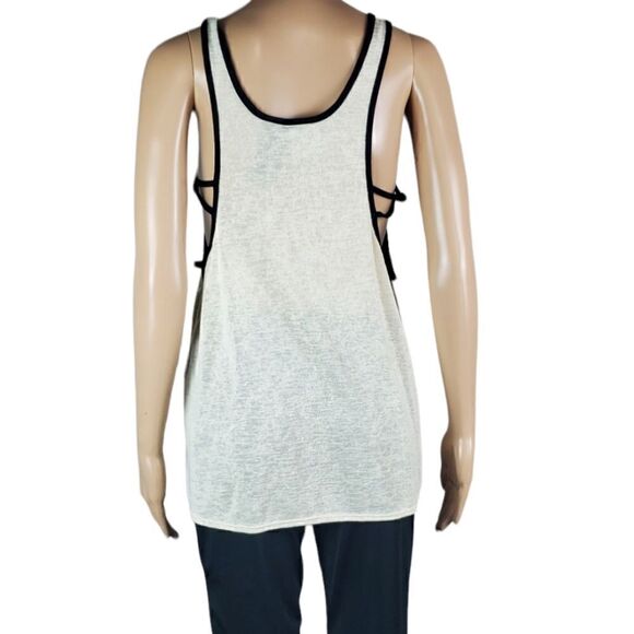 Harley Davidson Oatmeal & Gray Restless Spirt Tank Top - Picture 2 of 5